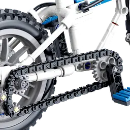 Конструктор велосипед ZHEGAO COOl DESIGN BIKE спортивний швидкісний 228 деталей - мініатюра 3