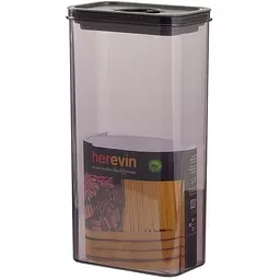 Контейнер харчовий Herevin Canister-Vacuum Lid-White-Black вакумна кришка 3 л (161194-000) - мініатюра 2