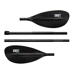 Весло Egalis Swift fibre carbone Ø30mm L215-225cm 4ч E.Lock Fibrylon Чорний (1053-N783215N) - мініатюра 2