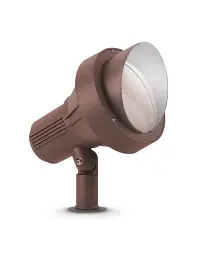 Вуличний світильник Ideal Lux Terra 321622 E27 1x42W IP65 коричневий