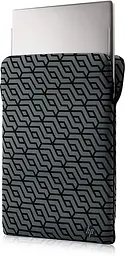 Чохол для ноутбука, Reversible Protective, 15", неопрен, чорний/геометричний HP teh0014445 - мініатюра 4