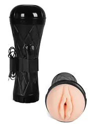 Вібро мастурбатор Masturbator-Vibrating Vagina cyber skin Latarka Boss Series 60-00025 98353