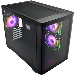 Корпус FSP S380-BA без Блок живлення mATX Чорний - мініатюра 2
