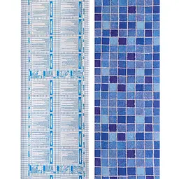 Самоклеюча плівка Sticker Wall 0.45х10м х 0.07мм синя мозаїка SW-00000825 - мініатюра 3