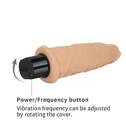 Реалістичний вібратор Xtreme Feel Vibrator Flesh 7.5" - мініатюра 6