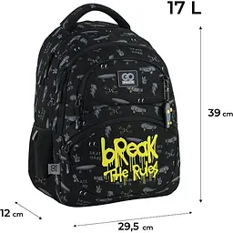 Рюкзак GoPack Education 175M-6 Break The Rules (GO25-175M-6) - мініатюра 3