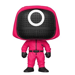 Фігурка Фанко Поп Гра в Кальмара Робочий у масці Funko Pop Squid Game Masked Worker 10 см TV SG MW 1226 - мініатюра 2