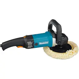 Шліфмашина полірувальна Makita 9237CB (1200 Вт, 165/180 мм, 600-3200 хв-1) - мініатюра 4