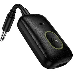 Bluetooth аудіо адаптер Hoco E151 Graceful Black [163217] - мініатюра 3