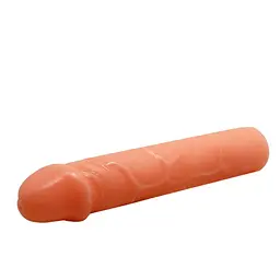 Фаломіметатор Baile Bendable, 18.8 см (тілесний) - мініатюра 6