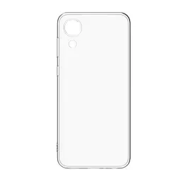 Прозрачный чехол для Samsung Galaxy A03 Core (A032) с защитой камеры, тонкий, силиконовый, бесцветный, ударопрочный, противоударный бампер с закрытой камерой, ArmorStandart (ARM60606)