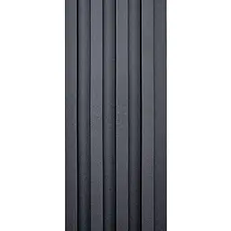 Рейка декоративна Sticker Wall WPC стінова 3000х165х23мм Чорний SW-00001861 - мініатюра 5