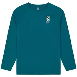 Реглан Picture Organic Maribo LS Surf M Темно-бірюзовий - мініатюра 4