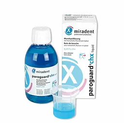 Ополіскувач для ротової порожнини Miradent Paroguard з CHX 0,20% 200 мл - мініатюра 4