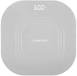 Ваги підлогові Liberton LBS-0814 SMART, Grey, LCD-дисплей, синхронизація по Bluetooth