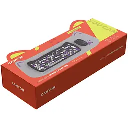 Комплект Canyon HSET-W6 Kitty Edition Wireless UA Violet (CNS-HSETW6VT) - мініатюра 6
