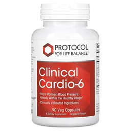 Серцево-судинної системи Protocol for Life Balance Clinical Cardio-6 90 капсул
