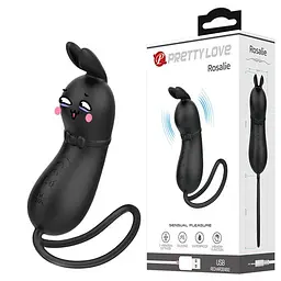 Вібростимулятор Pretty Love Rosalie Vibro Stimulator Black