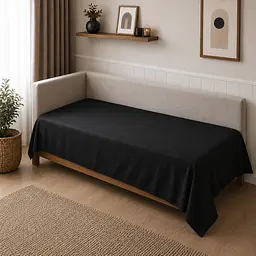 Дитяча постільна білизна MIRSON JUNIOR фланель Black/Brown 200х220см (2200012803295) - мініатюра 9