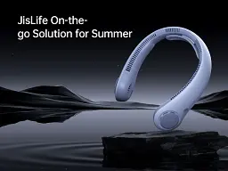 Вентилятор Jisulife Neck Fan Life4 Blue - мініатюра 9
