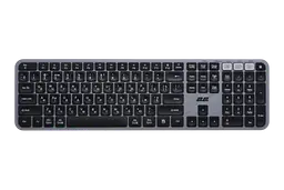 Клавіатура бездротова 2E KS240 Gray/Black (2E-KS240WG_UA)