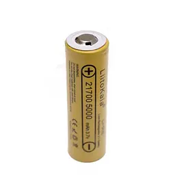 Акумулятор 21700 LiitoKala 5000 mAh Li-ion (50E-JT) - мініатюра 4