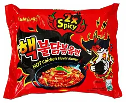 Локшина рамен Samyang Buldak 2x Spicy з куркою 140 г