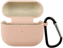 Кейс TOTO Apple AirPods Case 3 gen with hook Pink Sand #7