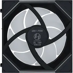 Вентилятор Lian Li Uni Fan SL-INF120 Wireless Reverse 3-pack ARGB Black (G99.12RSLIN1W3B.00) - мініатюра 3