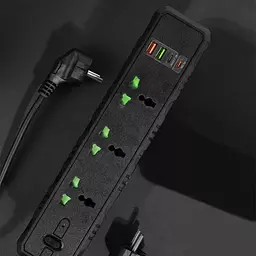 Мережевий фільтр T25-QC (3 х розетки 2 х USB 2 х Type-C) 2 м - мініатюра 4