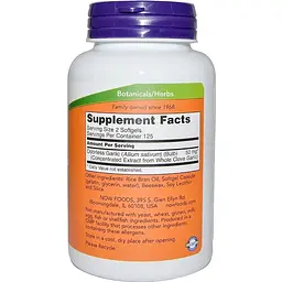 Часник Now Odorless Garlic без запаху 250 капсул - мініатюра 2