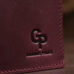 Жіноче шкіряне портмоне GRANDE PELLE 9х18х1 см acs0018744 - мініатюра 9