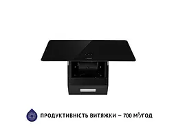 Витяжка Minola HVS 5224 BL 700 LED (похила) - мініатюра 3