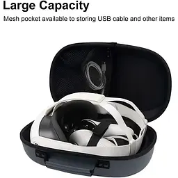 Кейс ALLOYSEED Carrying Case для Meta Quest 3/Quest 3S Gray D [139298] - мініатюра 6