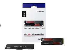 SSD накопичувач Samsung M.2 4TB PCIe 4.0 990PRO + радіатор - мініатюра 4