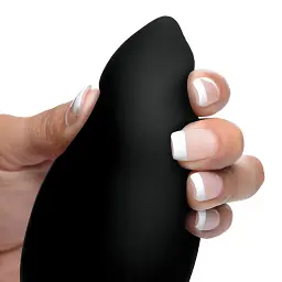 Анальна вібропробка з пультом дистанційного керування Ass Thumpers Smooth Vibrating Anal Plug, 13х4.3 см, чорний - мініатюра 3