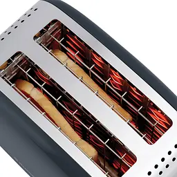 Тостер Colours Plus 1600Вт, підігрів, розморожування, метал., сірий Russell Hobbs kuh0014905 - мініатюра 9