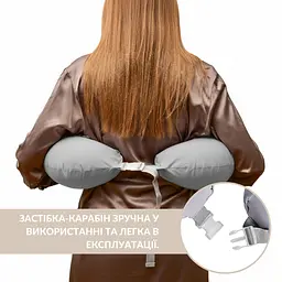 Подушка для годування Sei Design диванчик сіро-бежевий 60х70х16 см (8000036177_сірий-беж) - мініатюра 8