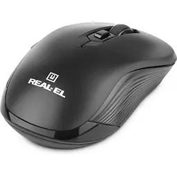 Комп'ютерна мишка Real-El RM-331W Wireless Black (EL123200044) - мініатюра 5