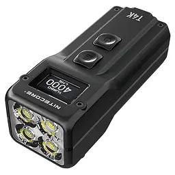 Ліхтар наключний Nitecore T4K з OLED дисплеєм (1088-6-1437)