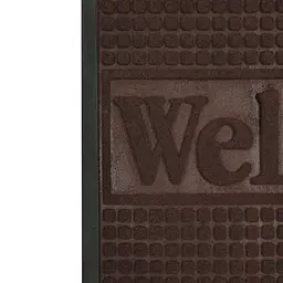 Килимок придверний Eco Fabric Welcome з кромкою коричневий 40 х 60 см (4060-116) - мініатюра 5