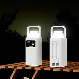 Повербанк TheGeneral Glim 20000 mAh білий (40012919-08) - мініатюра 6