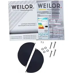 Витяжка вбудована Weilor PBS 52650 Glass BL 1250 LED Strip - мініатюра 8