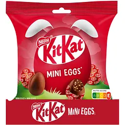 Міні-яйця KitKat з рисовими кріспами та шматочками вафель 89 г - мініатюра 2