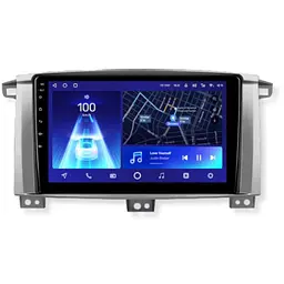 Штатна автомагнітола XPRO Toyota Land Cruiser 100 2005 (9") Android 10.1 (4/32) чорний (MER-14135_5408) - мініатюра 3
