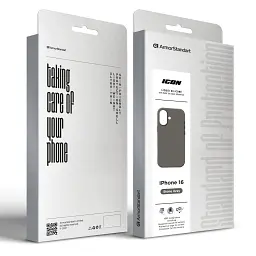 Чохол ArmorStandart ICON2 Case для Apple iPhone 16 Stone Grey - мініатюра 9