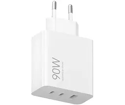 Зарядний пристрій 3 виходи Xiaomi 90W HyperCharge Power Adapter (3-Port) BHR087MEU