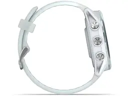Смарт-годинник Garmin Forerunner 570 42mm Cloud Blue Aluminum w. Translucent Whitestone/Cloud Blue Band (010-02970-01) - мініатюра 2