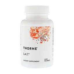 Травы Thorne Research Поддержка Печени, S.A.T., 60 капсул (THR-73202)