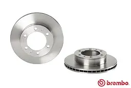 Диск гальмівний вентильований Toyota Fortuner, Hilux VII-VIII 04-25р Brembo (09.A634.10) - мініатюра 2